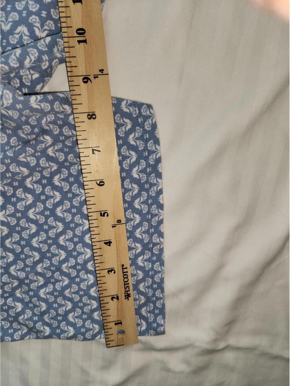Croft & Barrow, Size  3x, classic tee, short sleeve, comfy, light blue - Picture 13 of 16